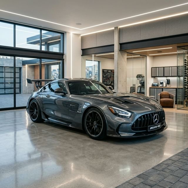 High-end luxury sports car